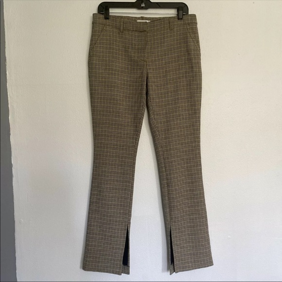 A.L.C Javier Pant Gold Multi Trousers Houndstooth - Picture 3 of 8